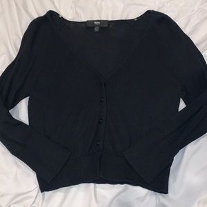 mossimo lightweight black cardigan